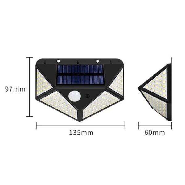 چراغ دیواری خورشیدی Solar Plus